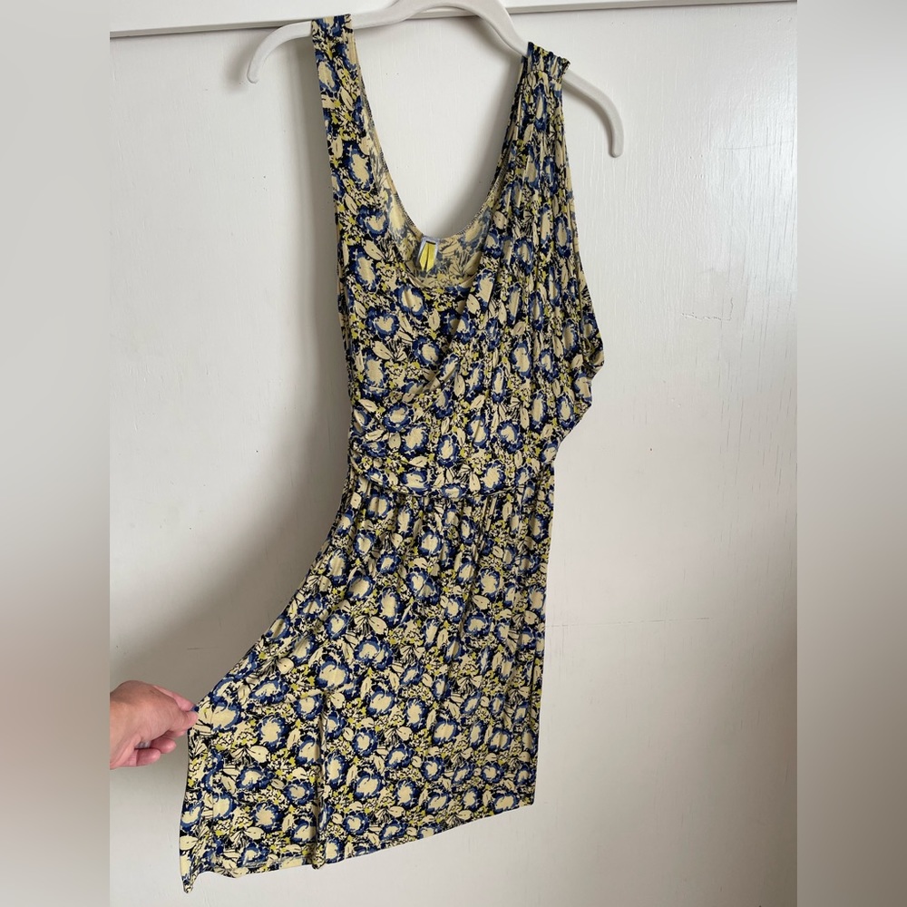 Anthropologie Anne Pinkerton Summer Floral Goddess Midi Dress size XS